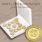  Unity Coins Keepsake Box Wedding coins box 